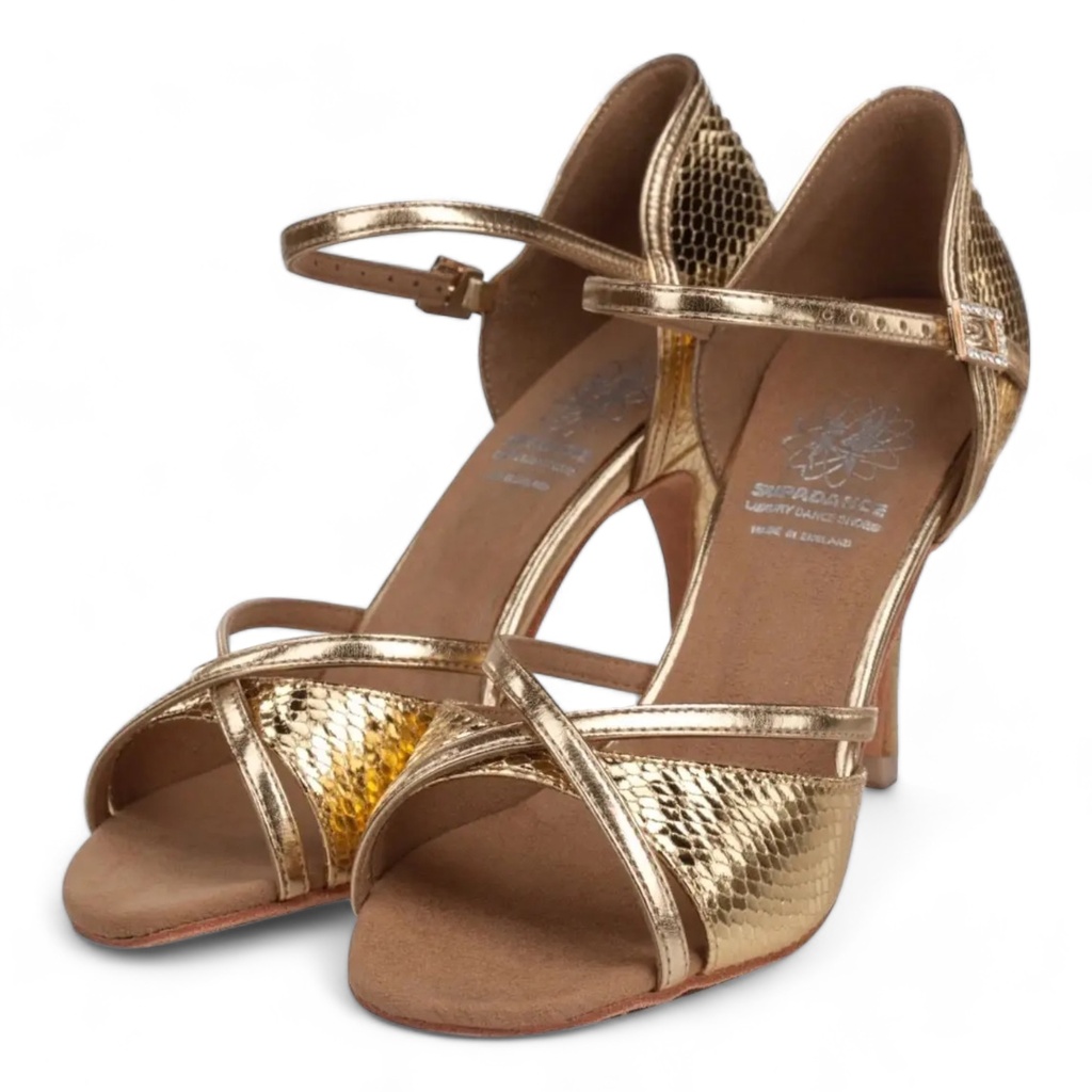 Modell 1073 Gold Embossed Leather