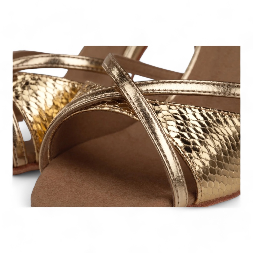 Modell 1073 Gold Embossed Leather