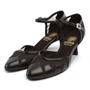 Modell 1040 Black Leather/Mesh