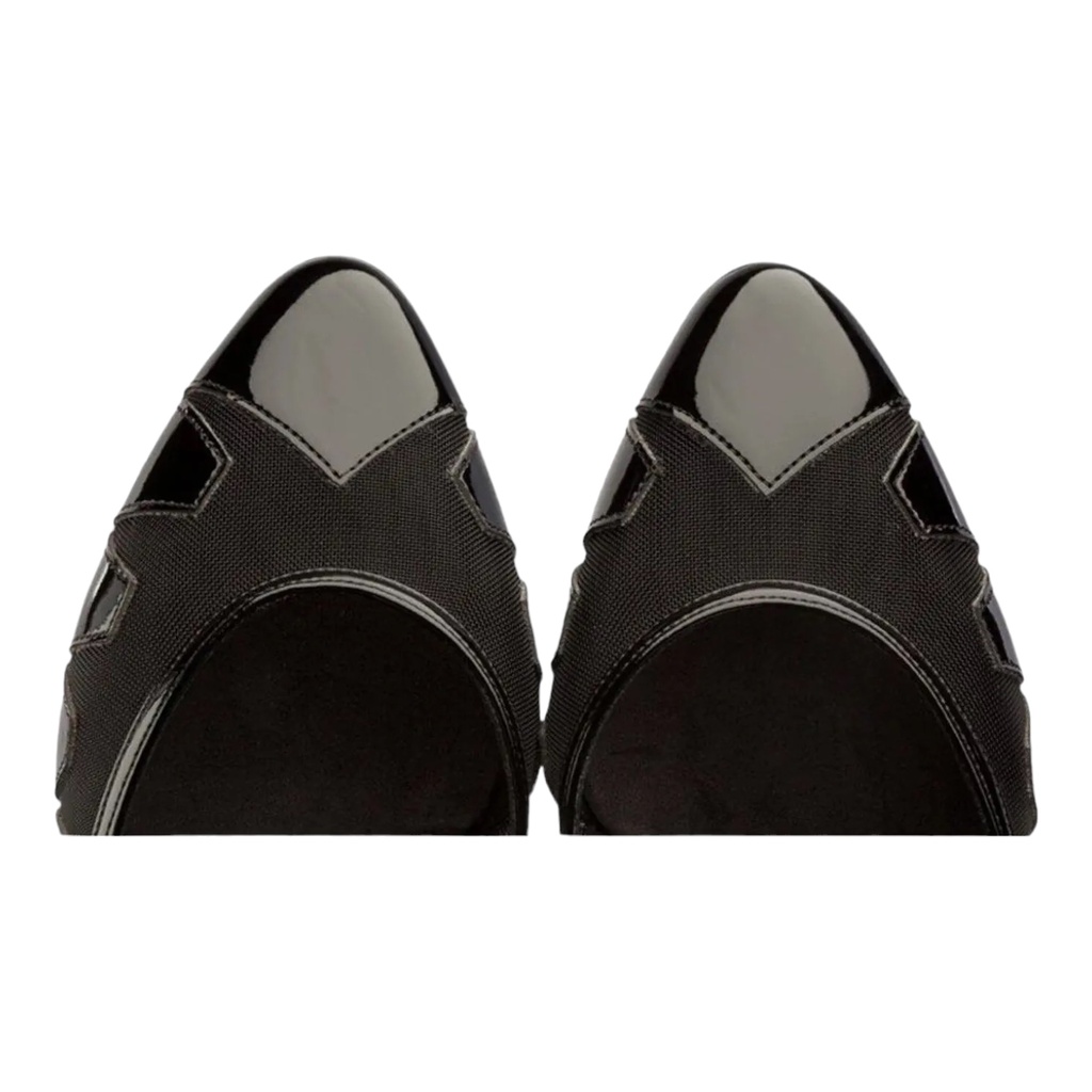 Modell 1040 Black Patent/Mesh