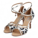 Modell 1073 White Leopard Print