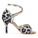 Modell 1073 White Leopard Print