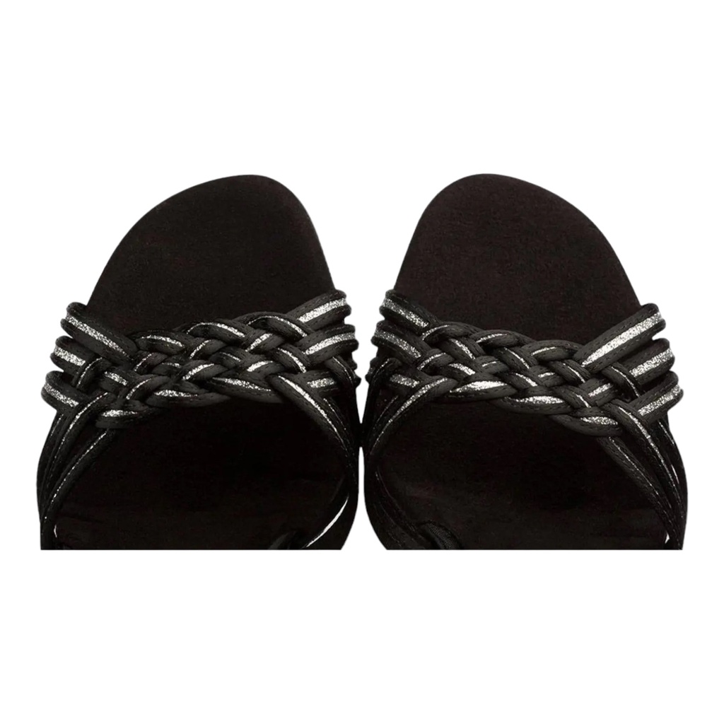 Modell 1178 Black Satin / Silver Shimmer