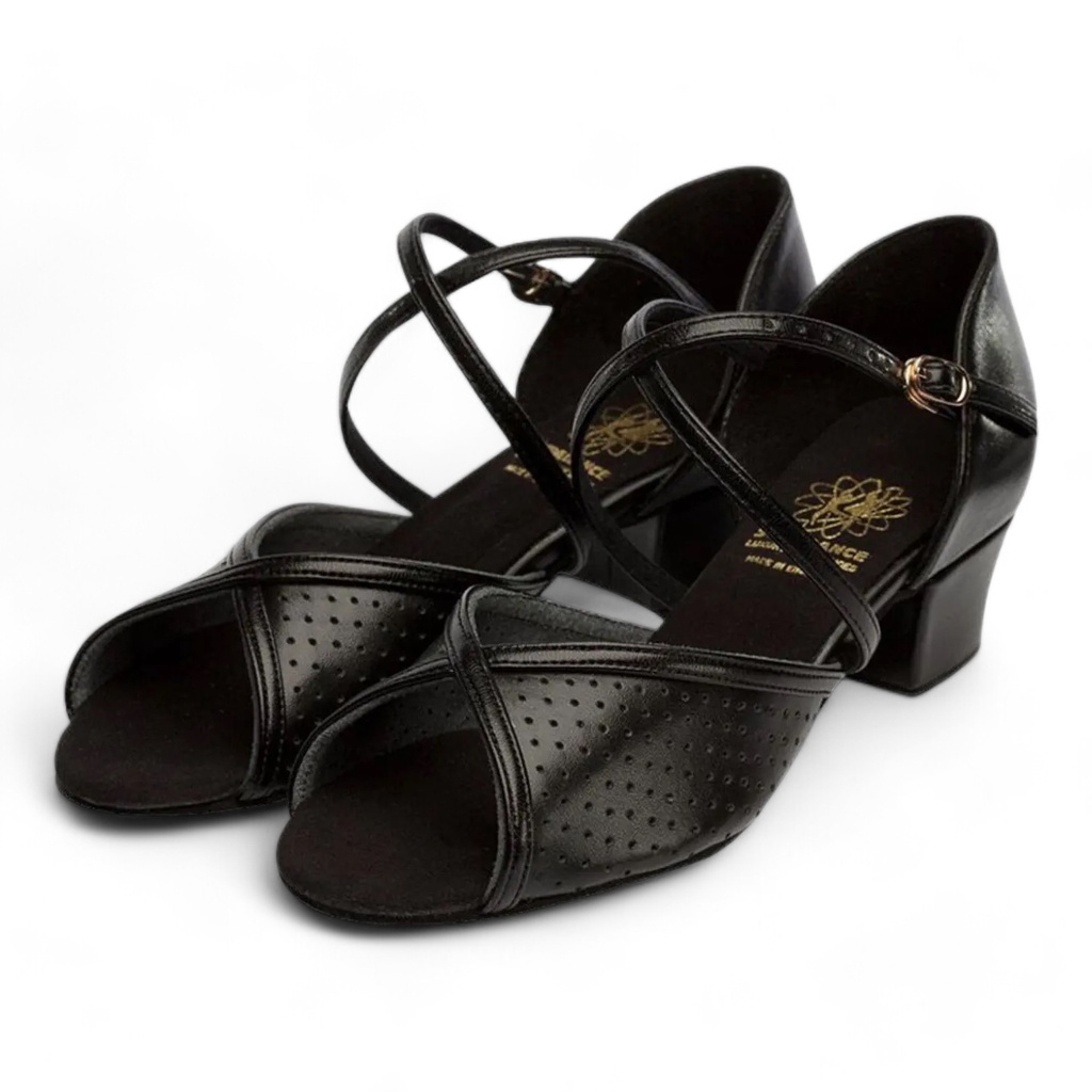 Modell 1226 Black Leather / Perforated