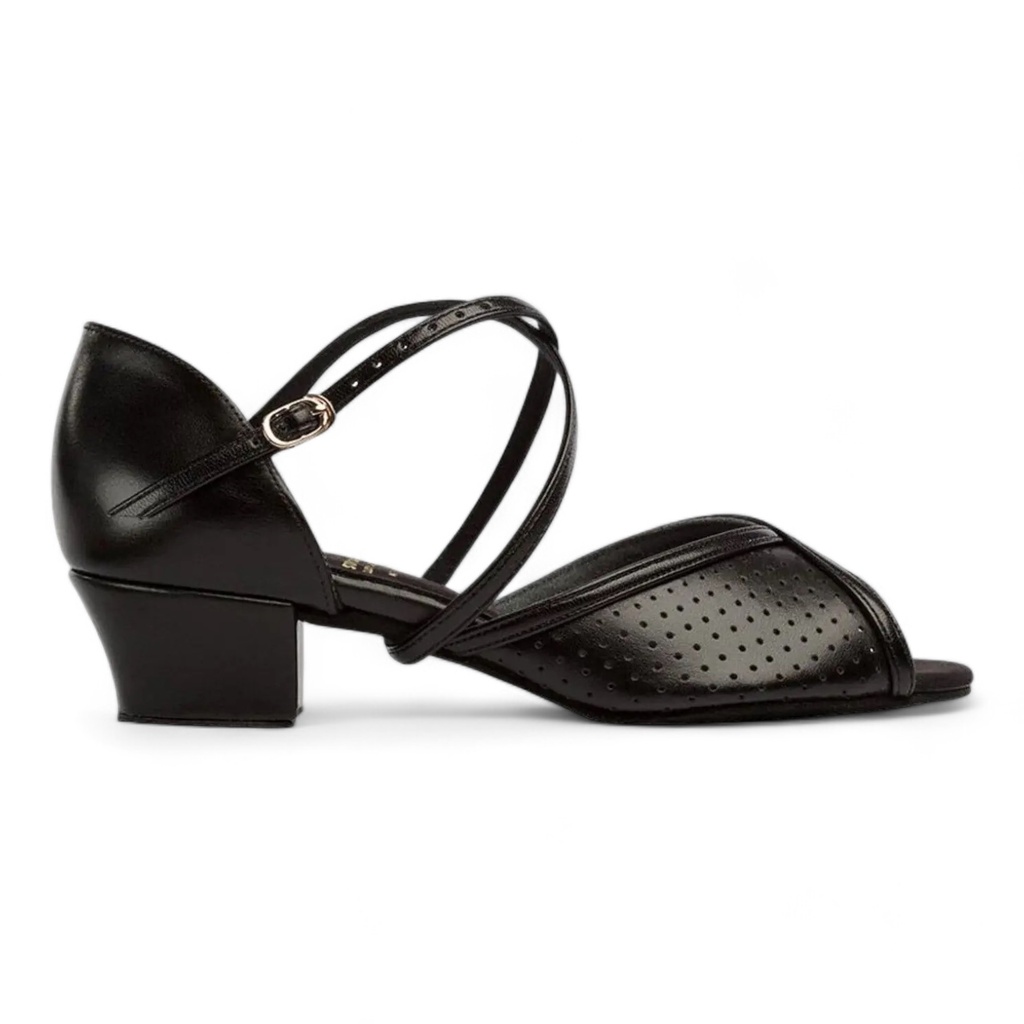 Modell 1226 Black Leather / Perforated