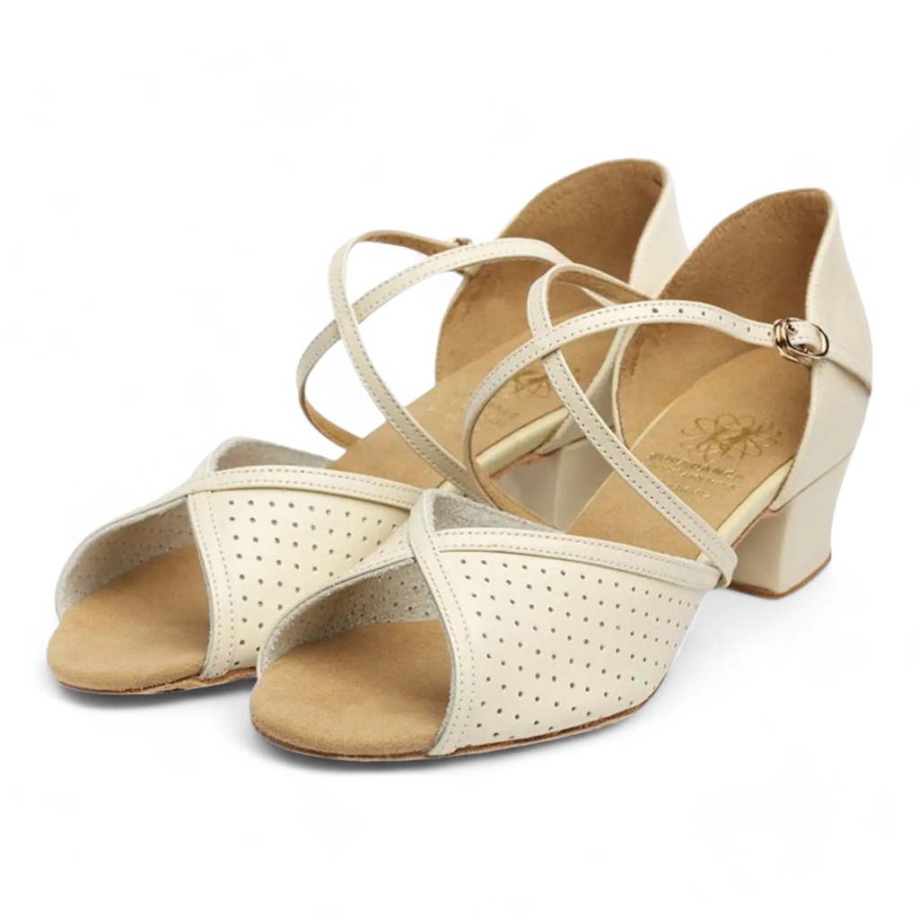 Modell 1226 Beige Leather / Perforated
