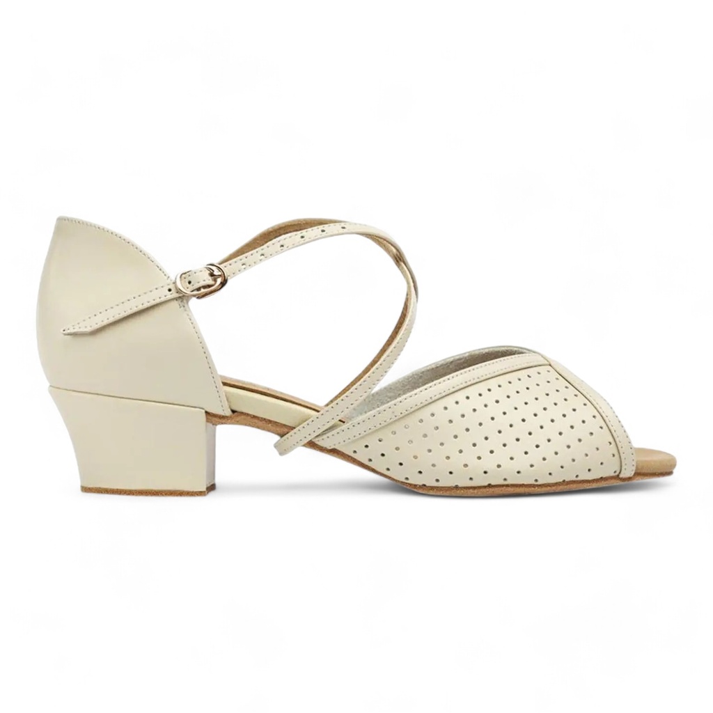 Modell 1226 Beige Leather / Perforated