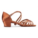 Modell 1426 Dark Tan Sateen / Gold Shimmer