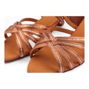 Modell 1426 Dark Tan Sateen / Gold Shimmer