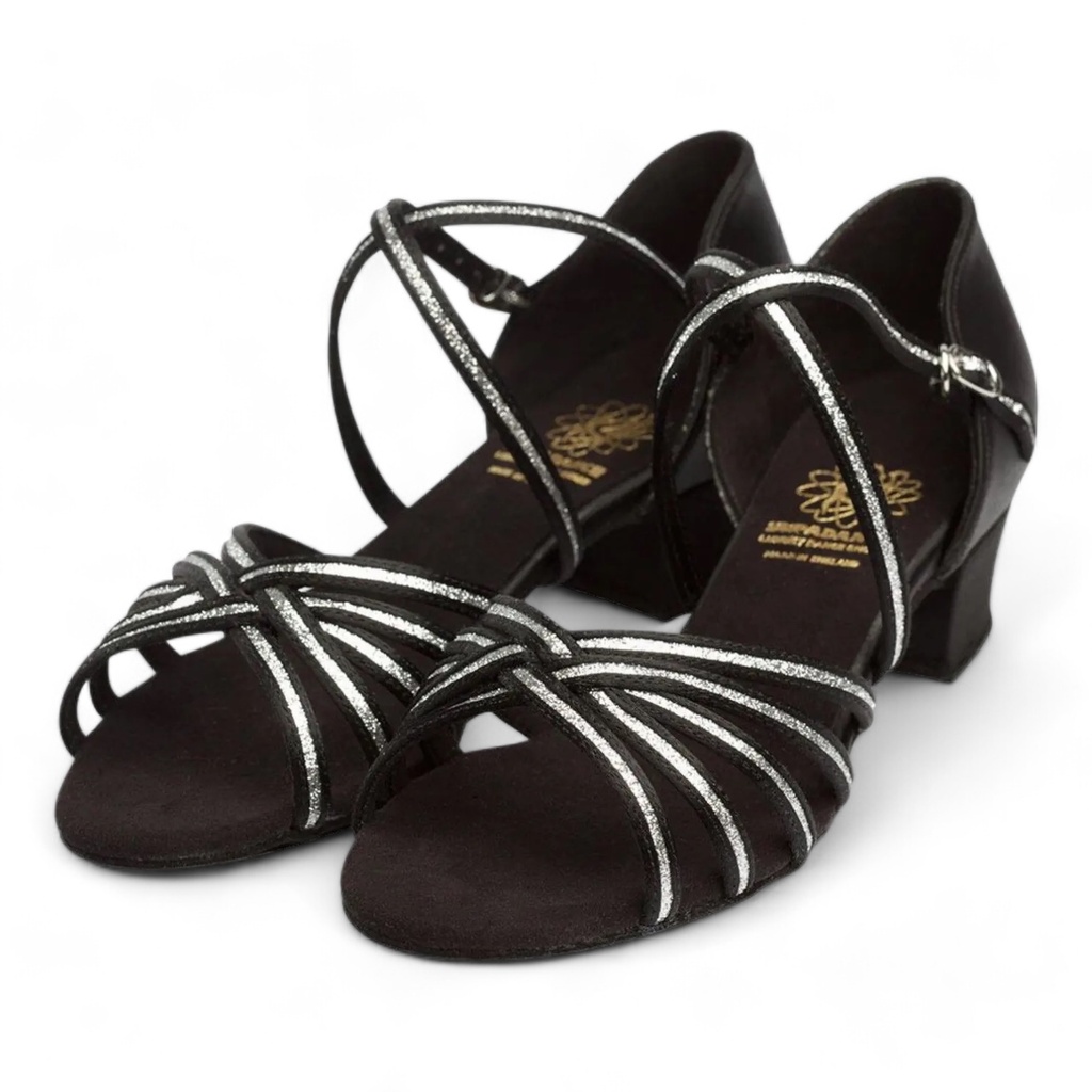 Modell 1426 Black Sateen / Silver Shimmer