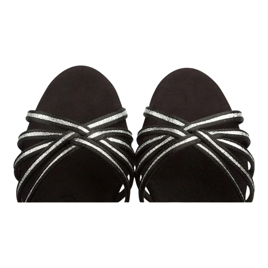 Modell 1426 Black Sateen / Silver Shimmer