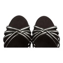 Modell 1426 Black Sateen / Silver Shimmer