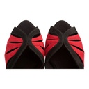 Modell 1548 Black Suede / Red Suede
