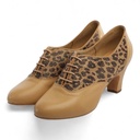 Modell 1227 Flesh Leather / Leopard Stingray