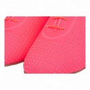 Modell 1326 Neon Pink Perforated Eco Leather