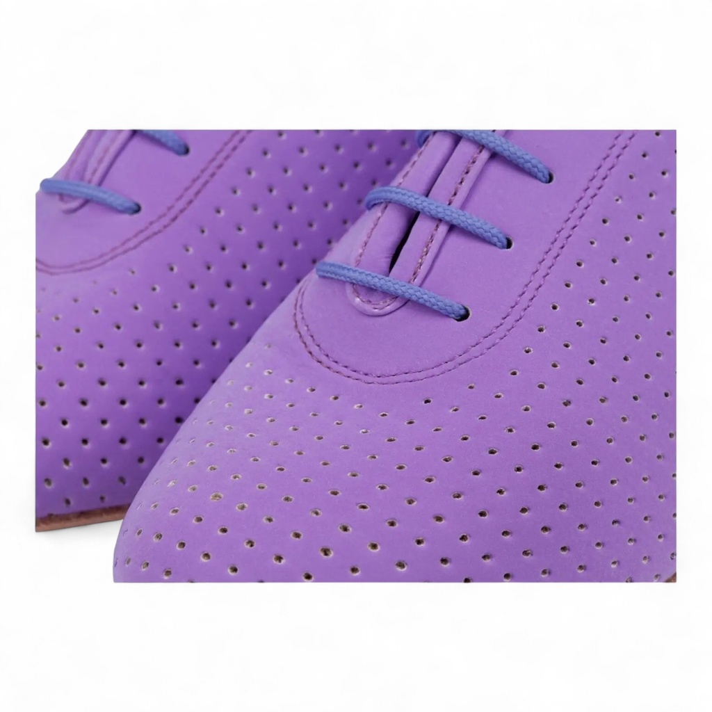 Modell 1326 Lilac Perforated Eco Leather