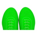 Modell 1326 Neon Green Perforated Eco Leather