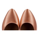 Modell 1016 Flesh Satin Comfort Heel