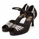 Modell 1536 Black Nubuck/Rainbow Iris