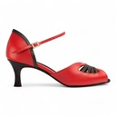 Modell 1536 Black/Red Leather