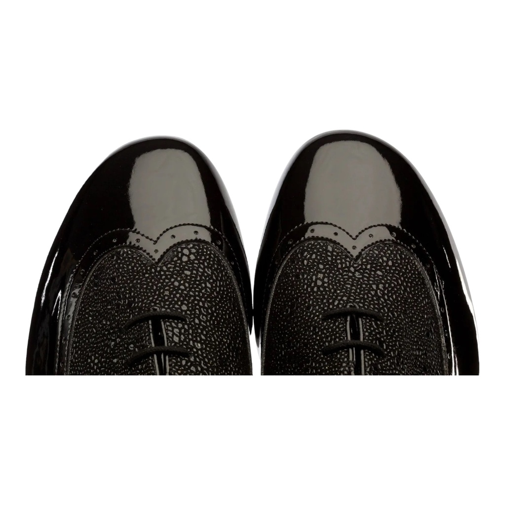 Modell 6405 Black Patent/Black Stingray