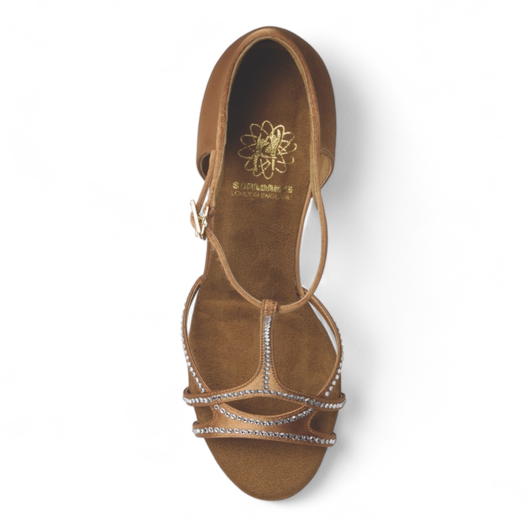 Modell 1058 Dark Tan Satin (SALE)