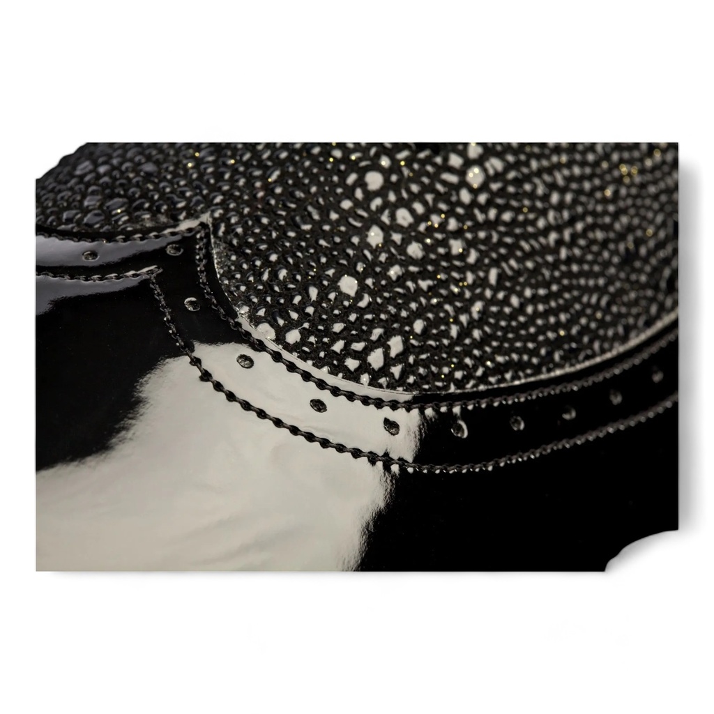 Modell 6405 Black Patent/Black Stingray