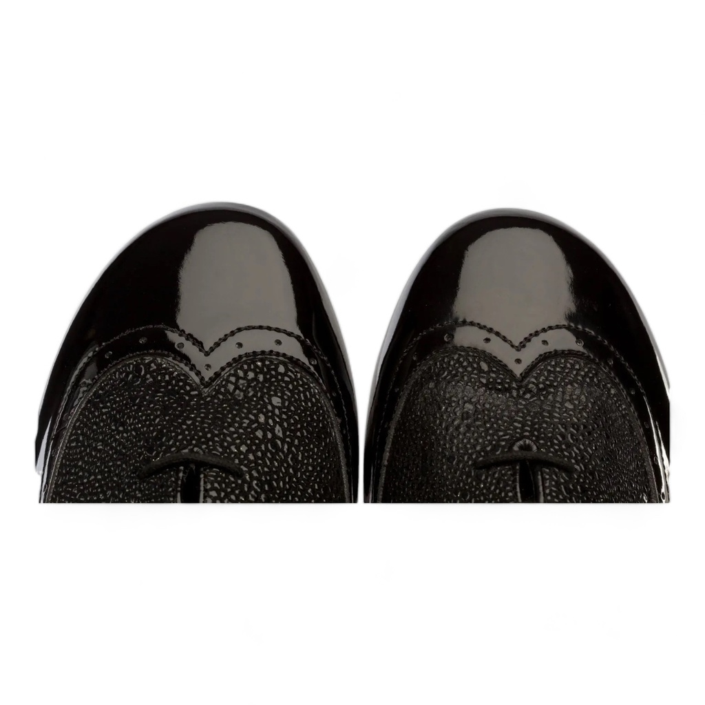 Modell 6408 Black Patent / Black Stingray