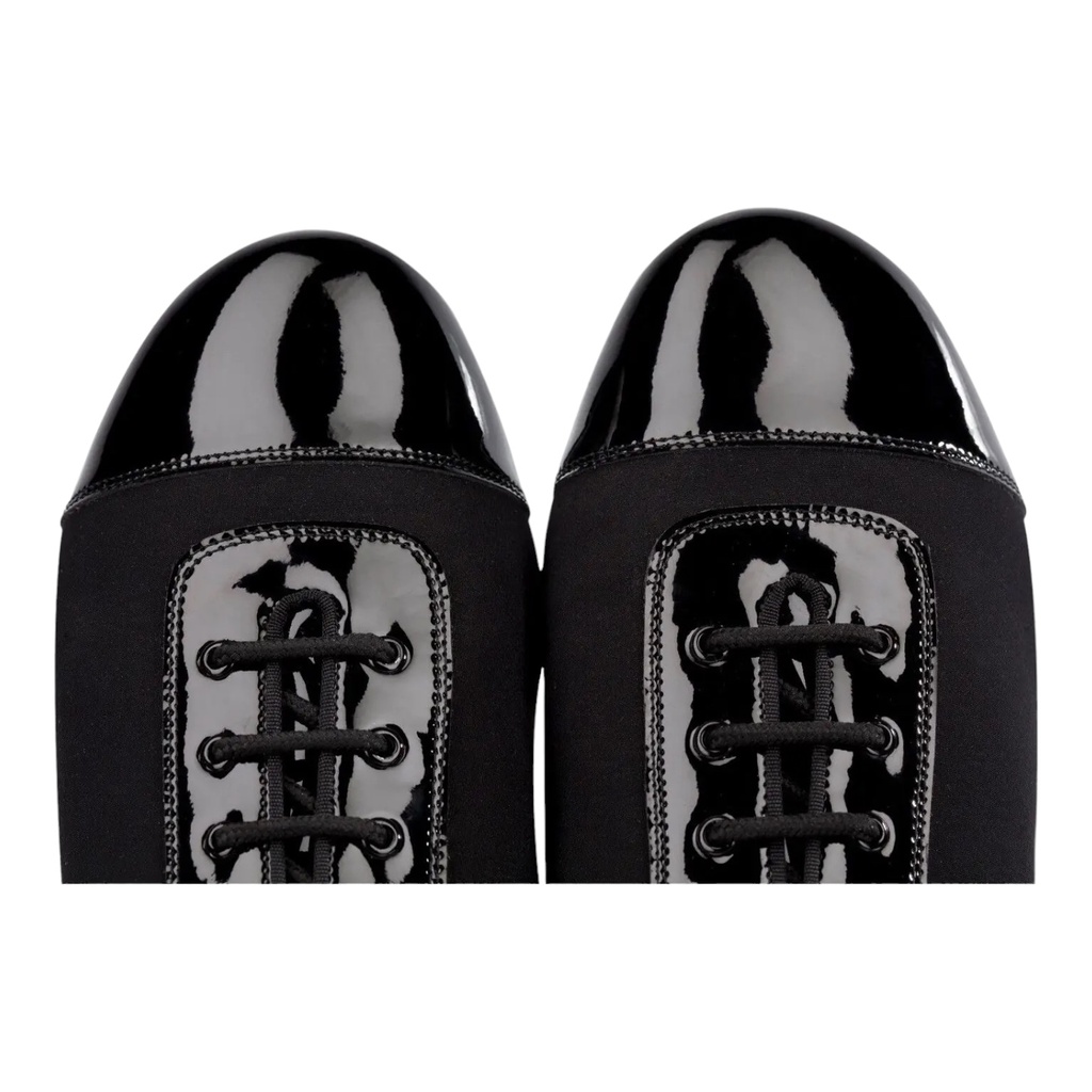 Modell 8504 in Black Patent / Lycra