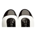 Modell 8505 in Black Patent / White Leather