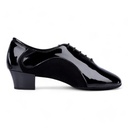 Modell 8509 in Black Patent / Suede