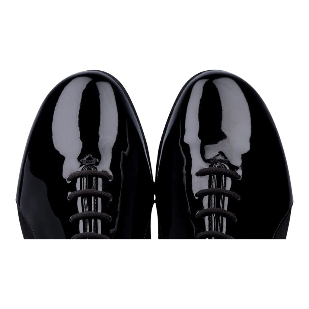 Modell 8509 in Black Patent / Suede