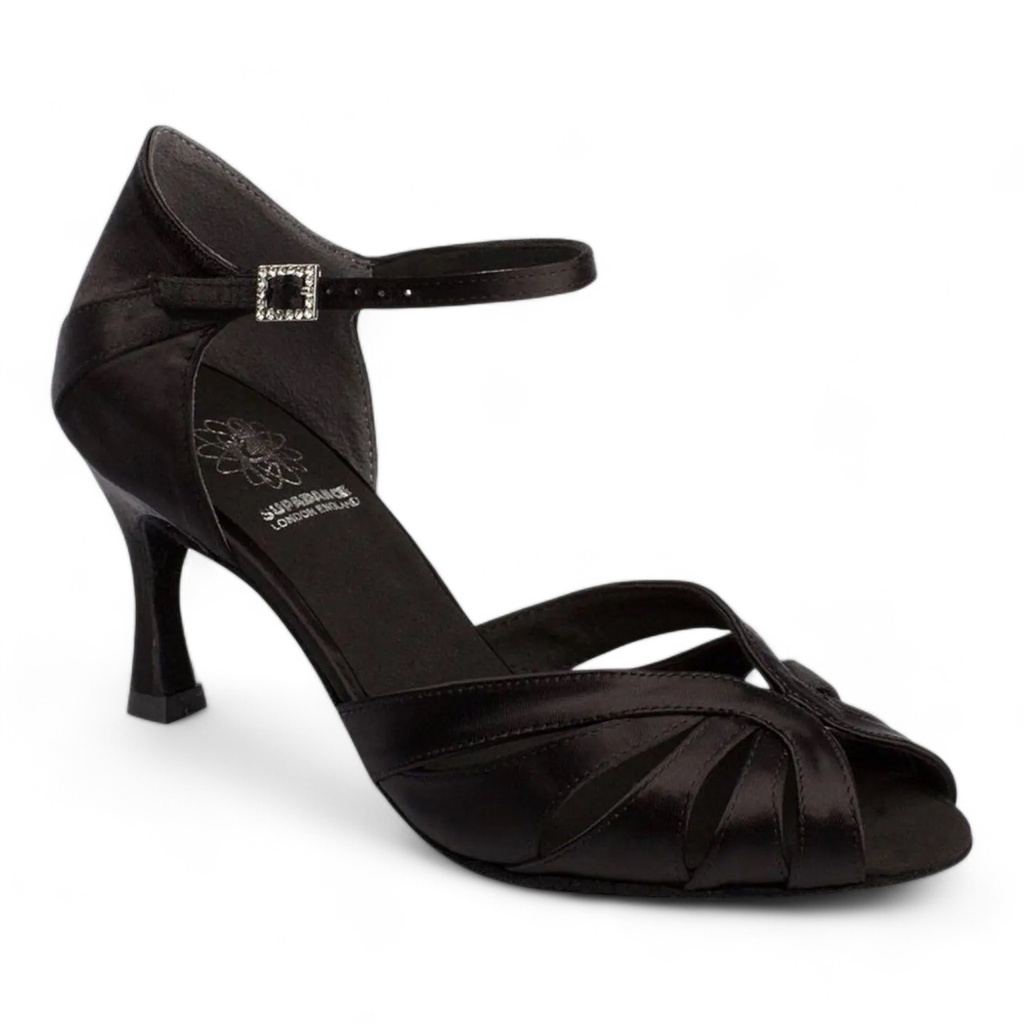 Style 1548 Black Satin (2" (5,08 cm), UK 2,0 (ca, EU 34), non vegan)