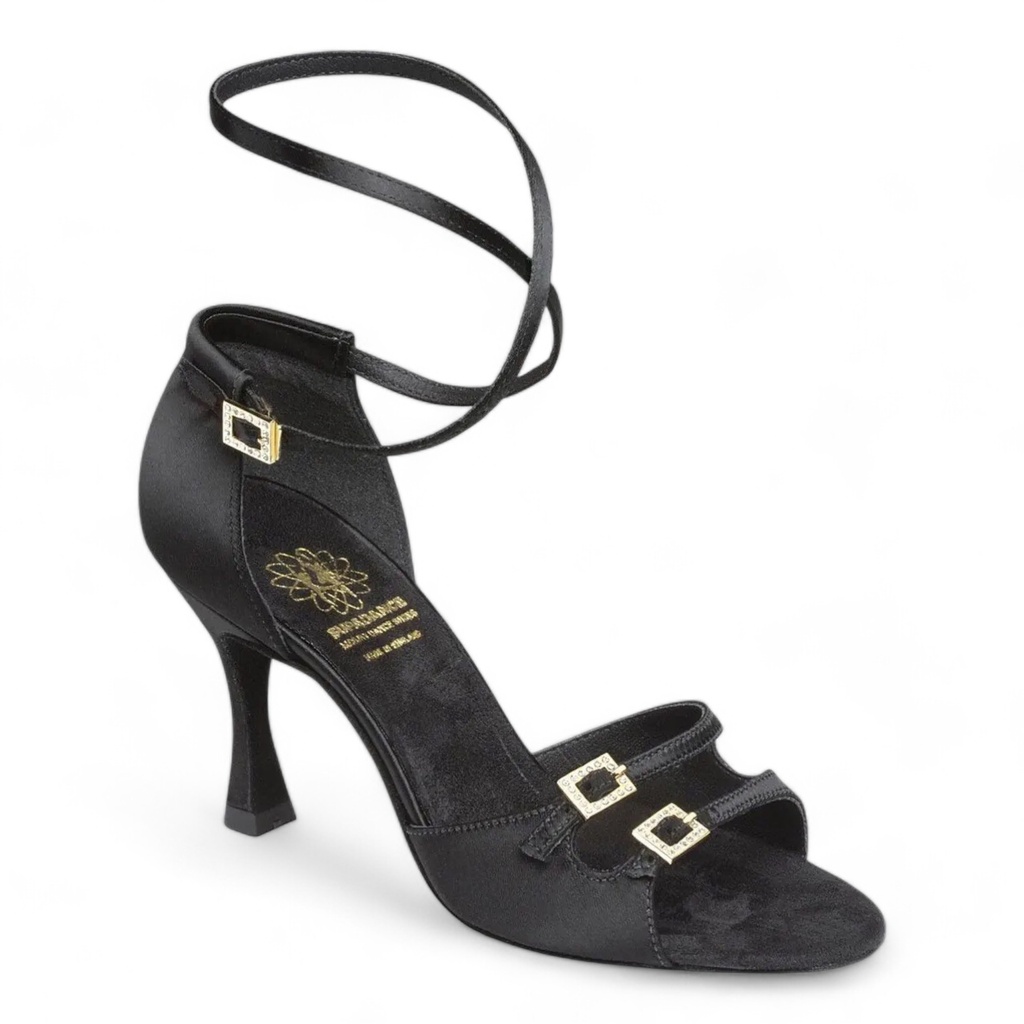 Modèle 1618 Black Satin (2" (5,08 cm), UK 2,0 (ca, EU 34), non végétalien)