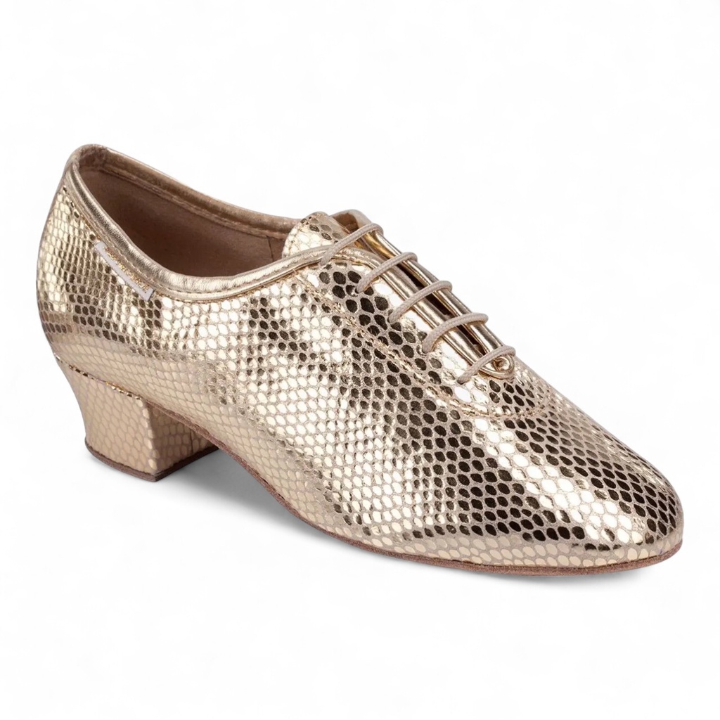 Style 1026 Gold Embossed Leather (normal, UK 2,0 (ca, EU 34), non vegan)
