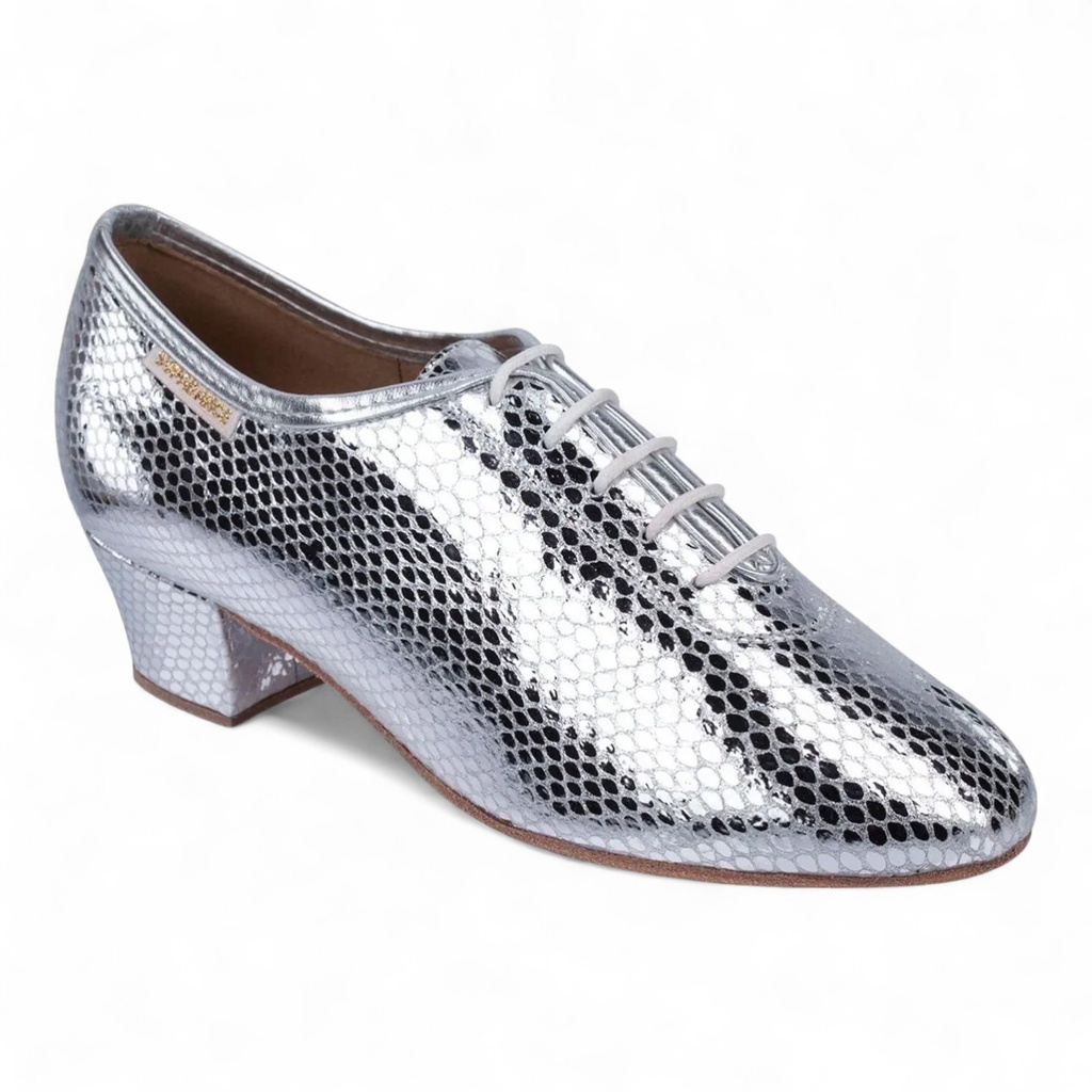 Modell 1026 Silver Embossed Leather (normal, UK 2,0 (ca. EU 34), nicht vegan (Standard))