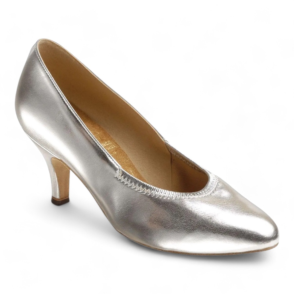 Modèle 1008 Silver Coag (2" (5,08 cm), Contour, normal, UK 2,0 (ca, EU 34), non végétalien)