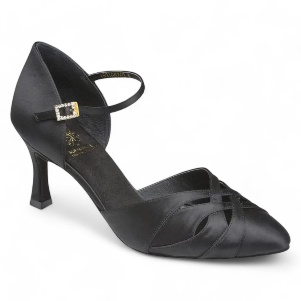 Modell 1531 Black Satin (2" (5cm), normal, UK 2,0 (ca. EU 34), nicht vegan (Standard))