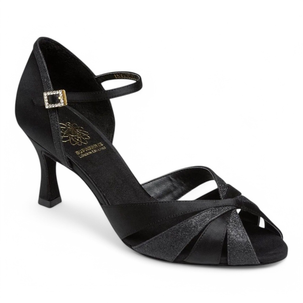 Modèle 1535 Black Glitter (2" (5,08 cm), normal, UK 2,0 (ca, EU 34), non végétalien)