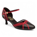 Modell 1542 Black/Red Leather