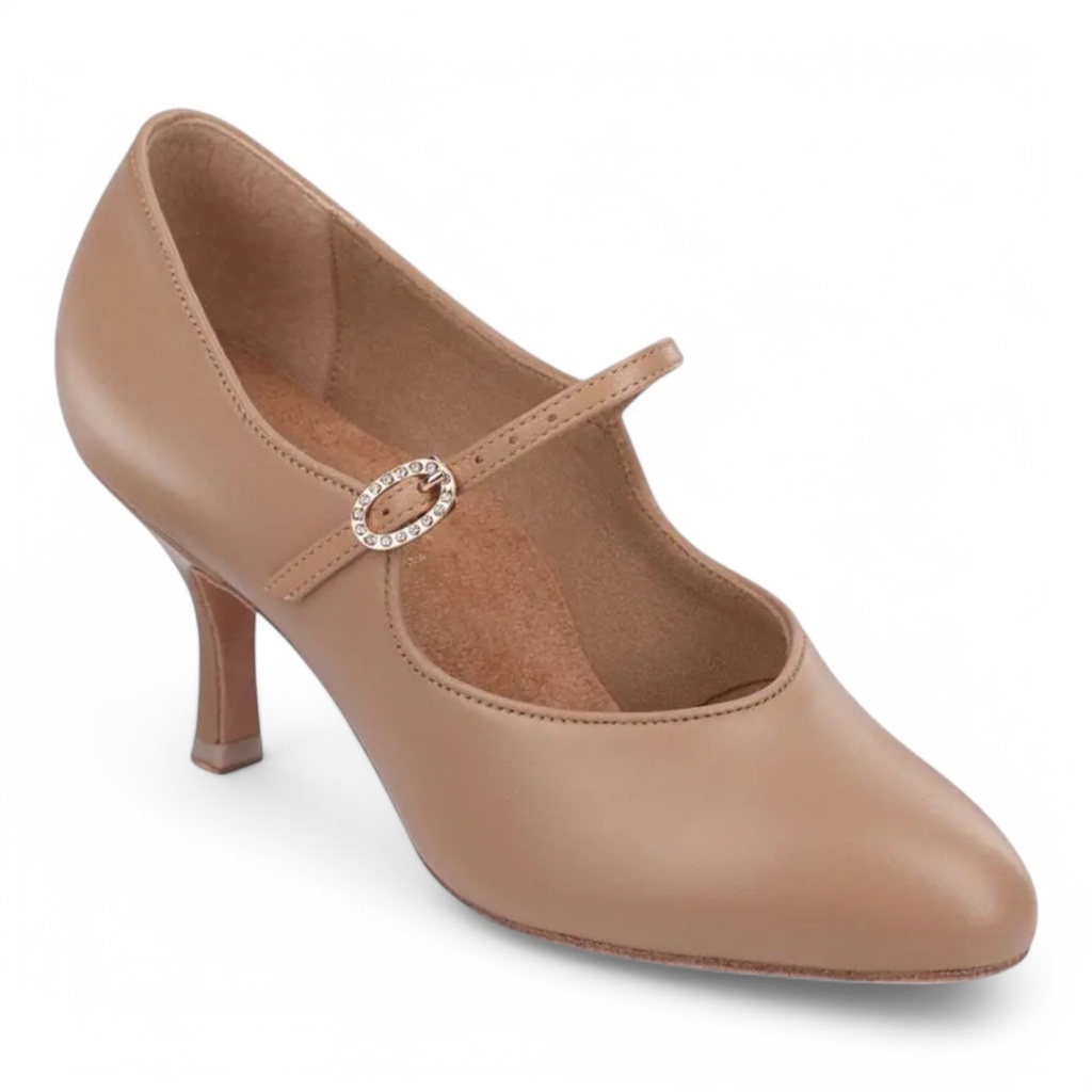 Modèle 1012 Flesh Leather (2" (5,08 cm), Contour, normal, UK 2,0 (ca, EU 34), non végétalien)