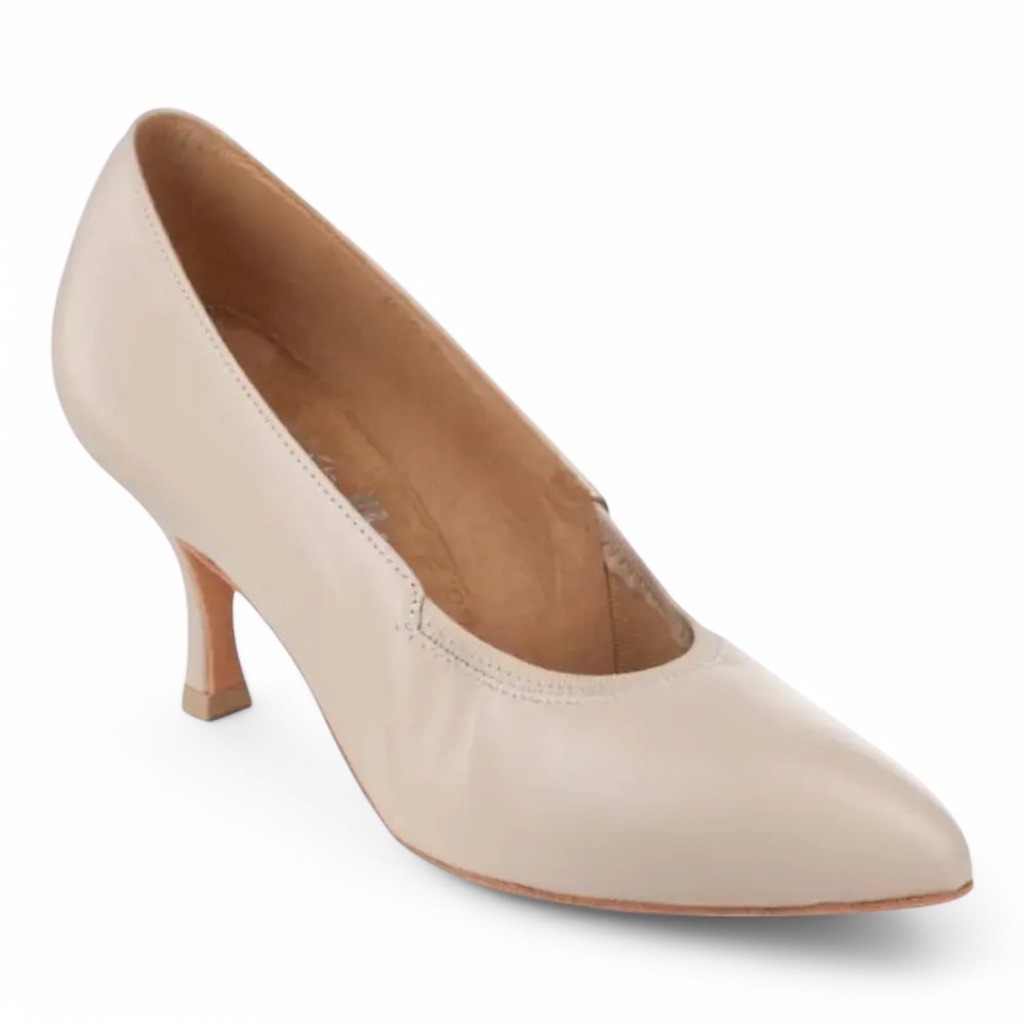 Modèle 1001 Beige Leather (2" (5,08 cm), normal, UK 2,0 (ca, EU 34), non végétalien)