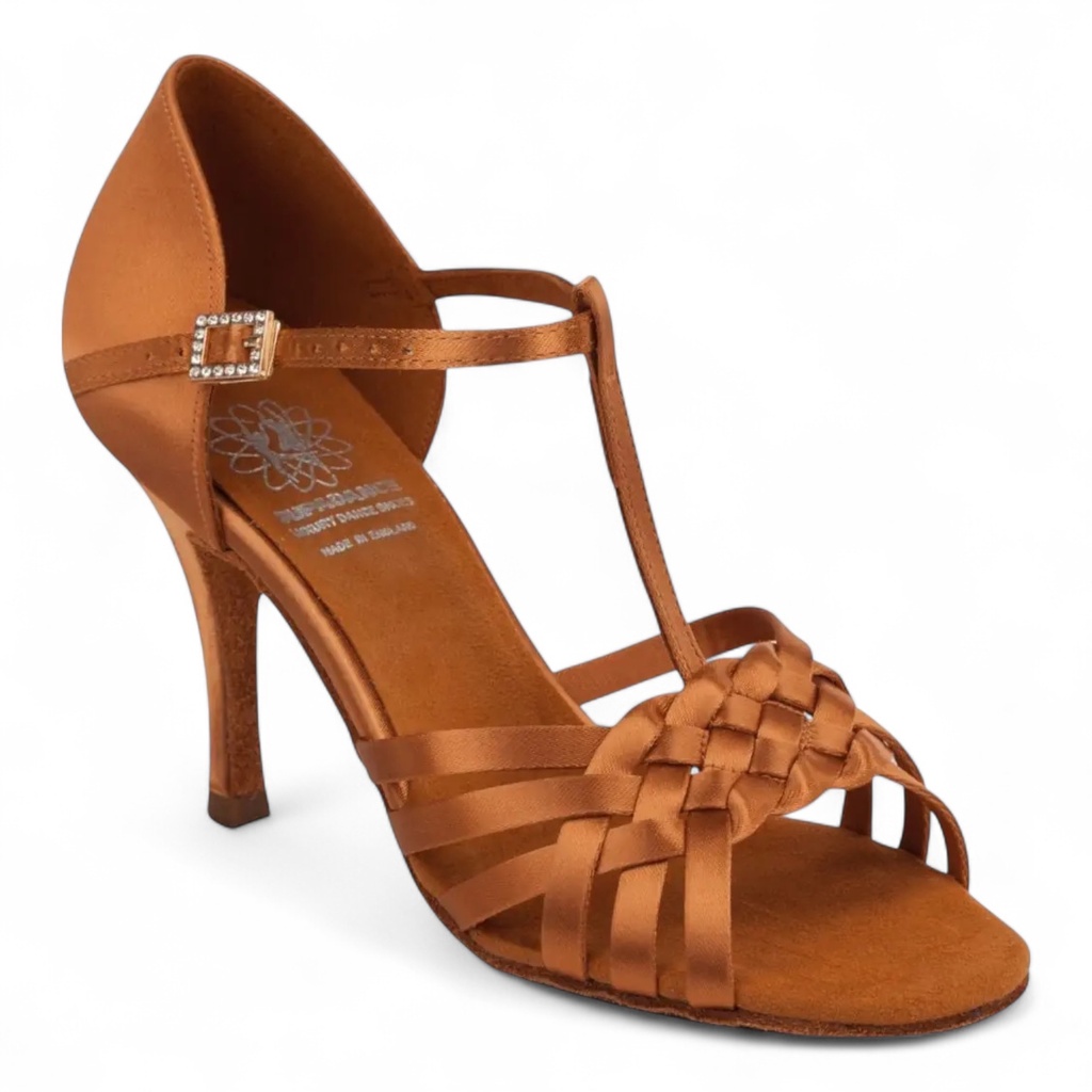 Style 1179 Dark Tan Satin