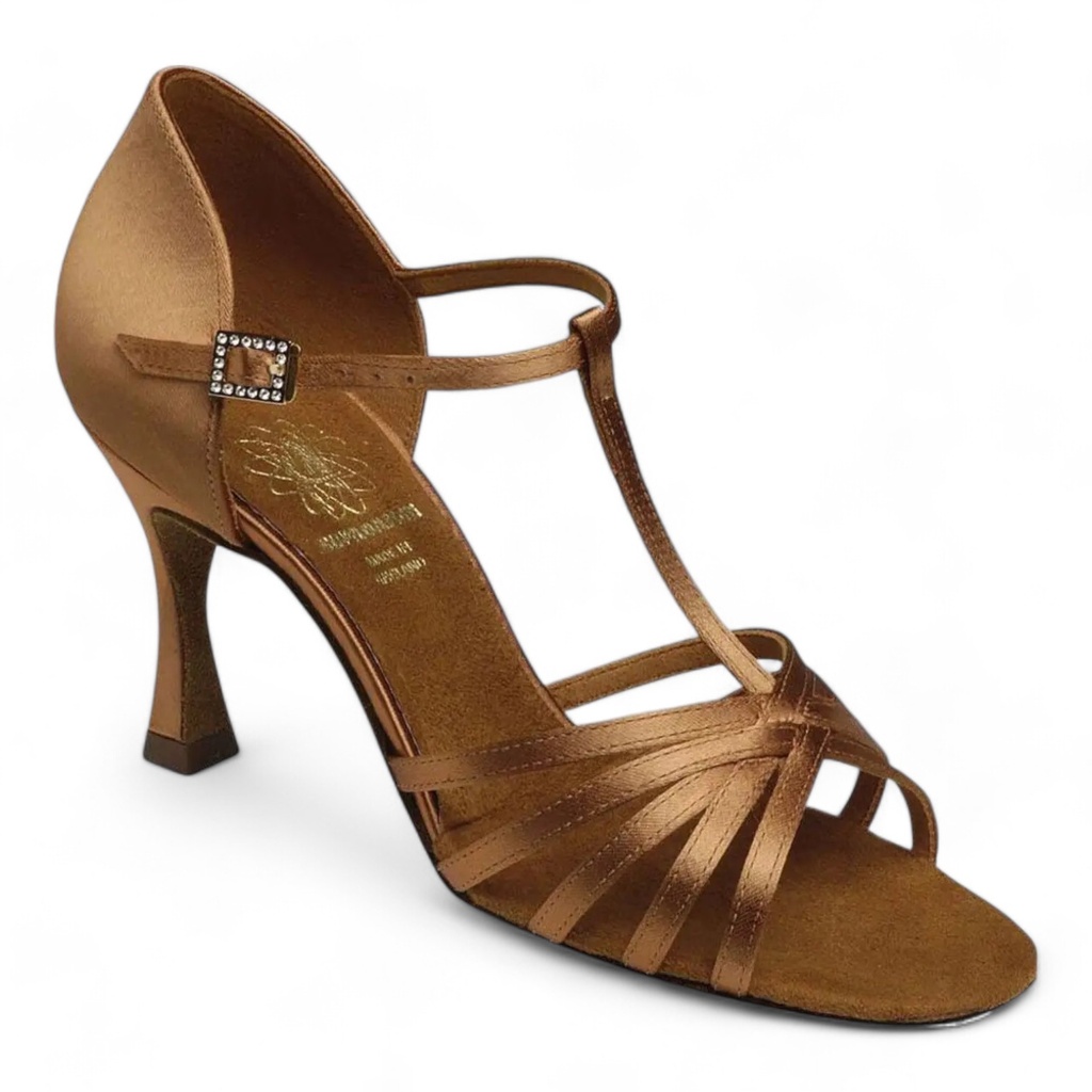 Style 1401 Dark Tan Satin
