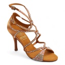 Style 1082 Dark Tan Satin