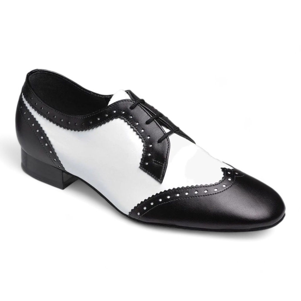 Modell 6400 Black / White Leather