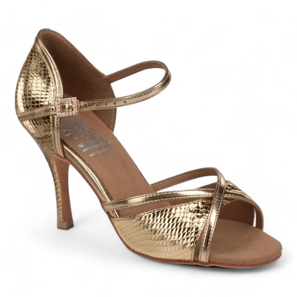 Style 1073 Gold Embossed Leather