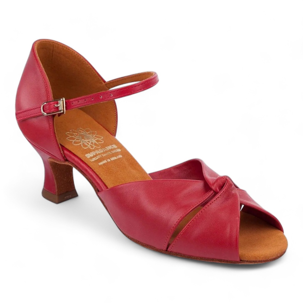 Modell 1028 Red Leather (1,5" (4cm), High, normal, UK 2,0 (ca. EU 34))