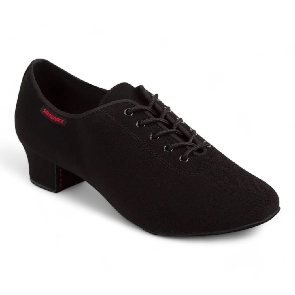 Style 5400 Black Canvas (Latin C Heel)