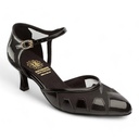 Modell 1040 Black Patent/Mesh